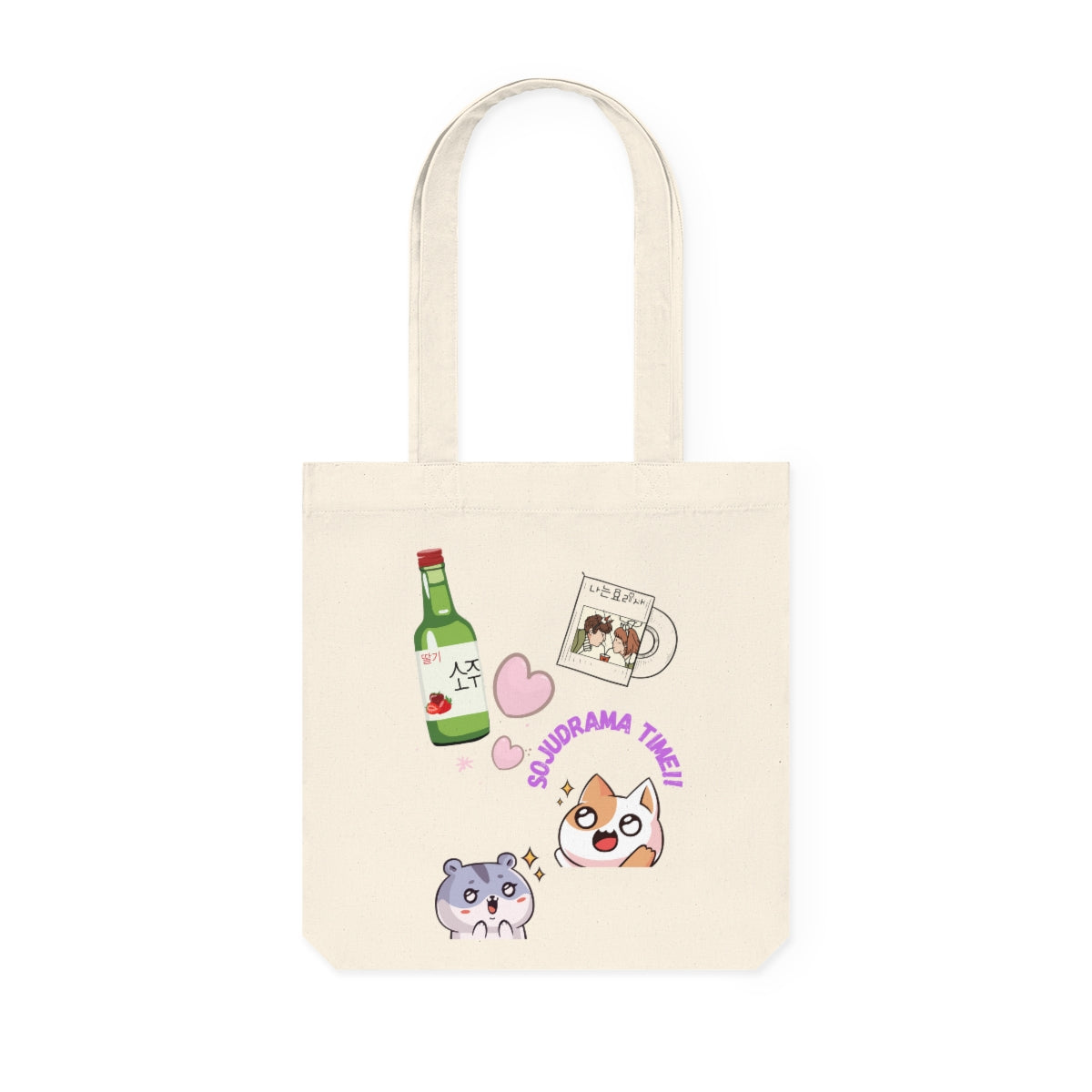 SOJUdrama time tote bag