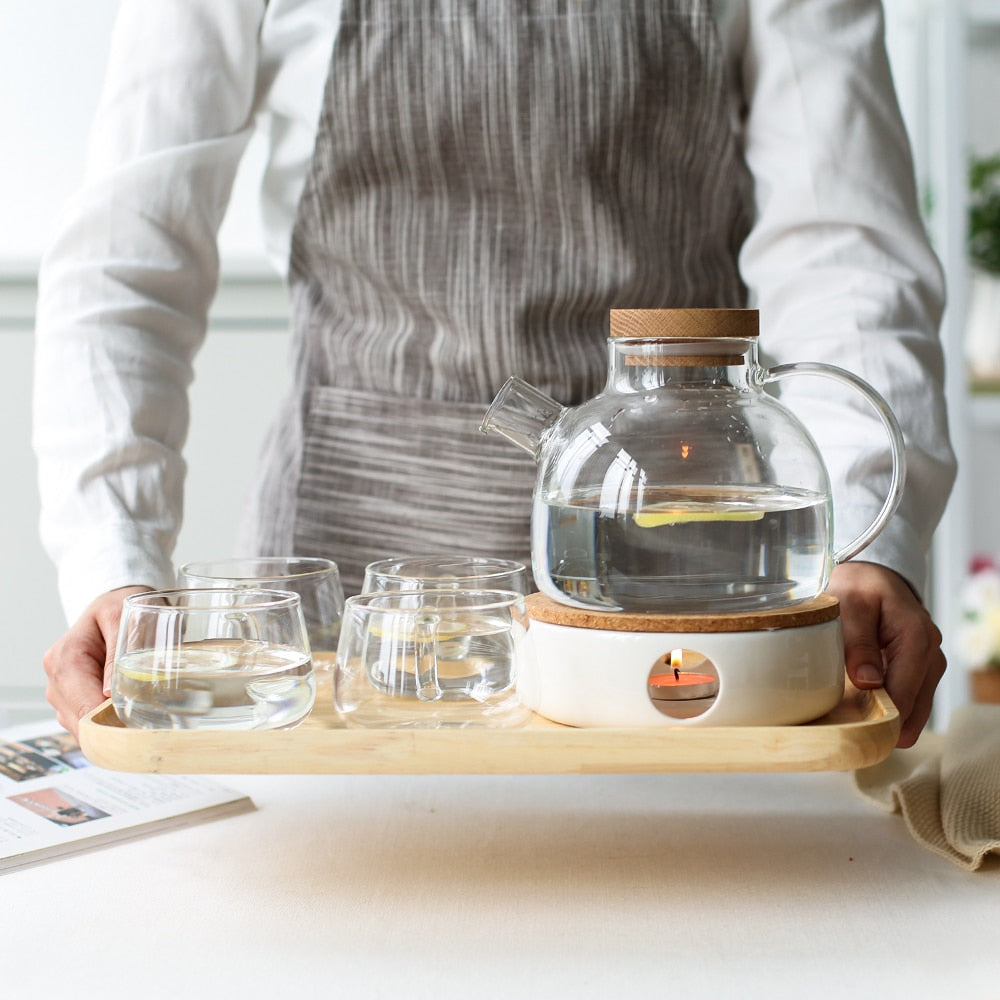 Large Capacity  Glass Teapot