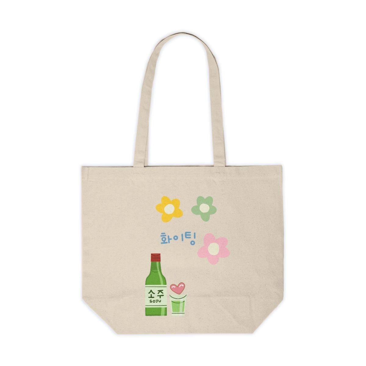 "Hwaiting" aka Fighting Soju Tote