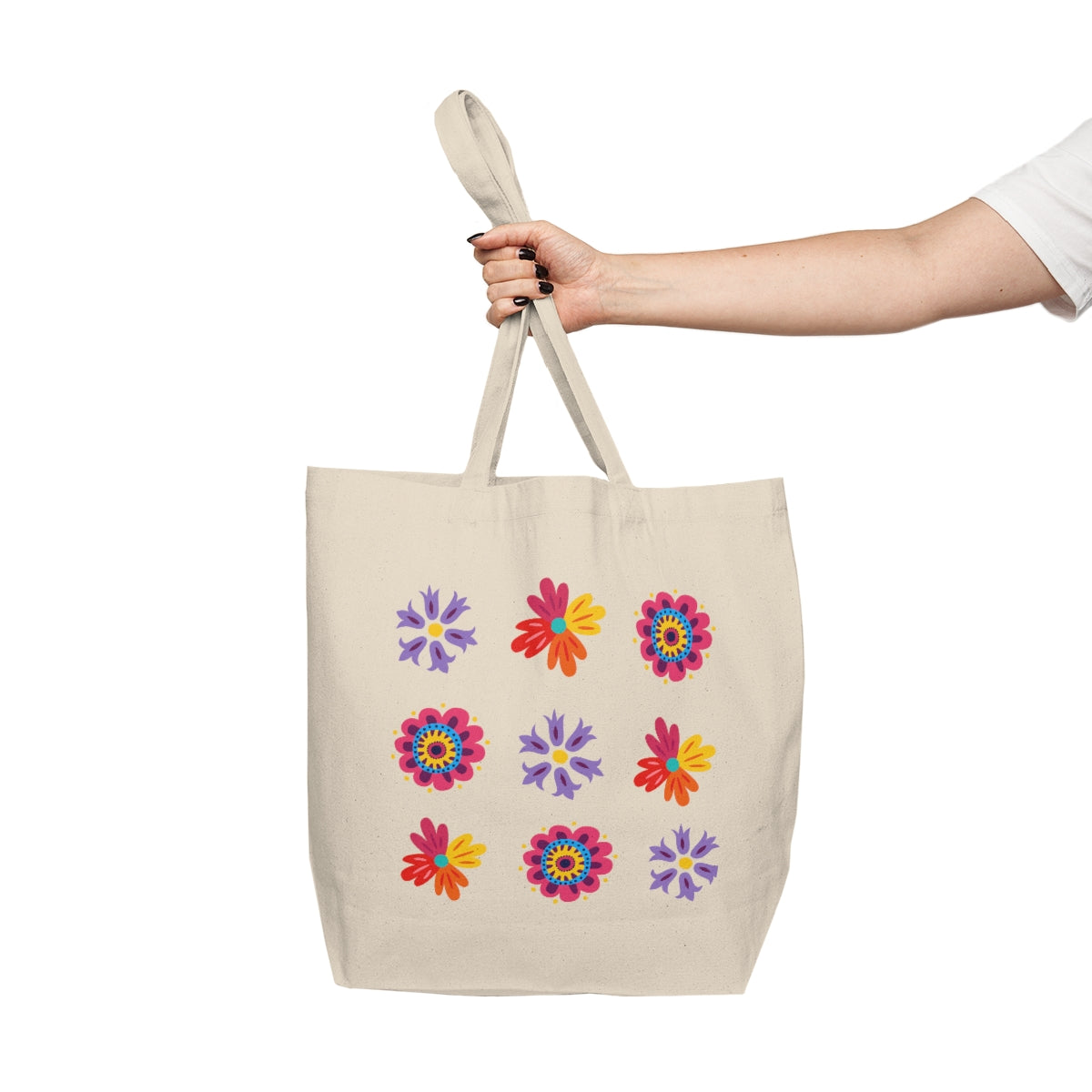 Mish Latinx Floral Tote Bag